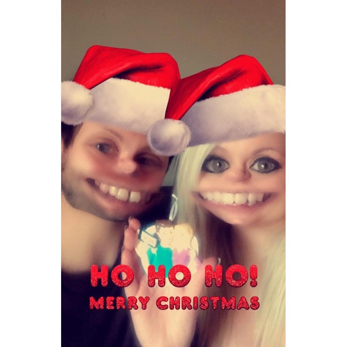 First of many Christmas holidays together.