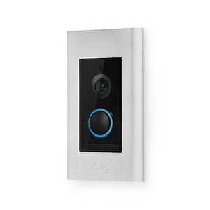 Ring Video Doorbell Elite in Satin Nickel