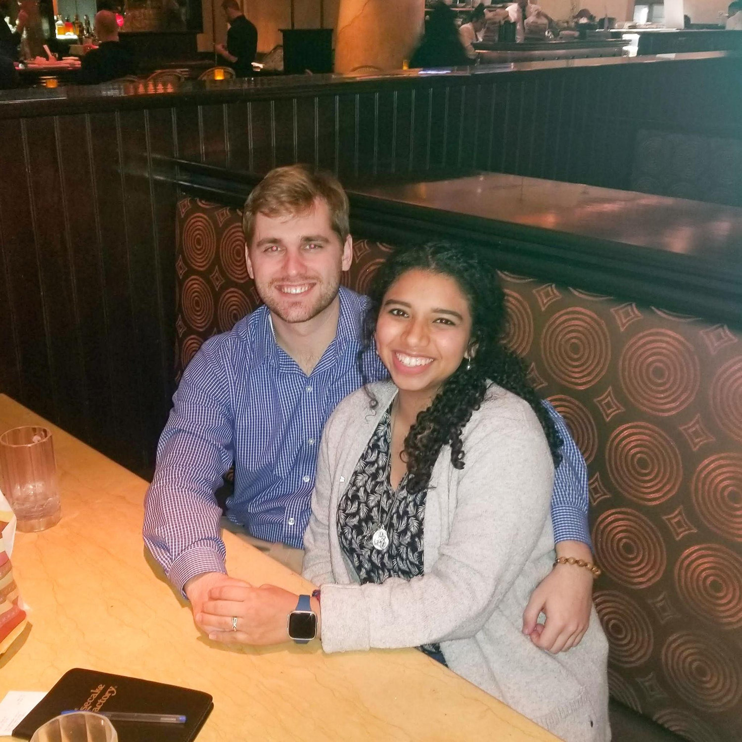 First official "fancy" date at the start of our relationship