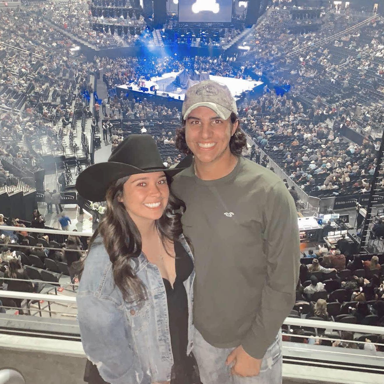 Our First concert together, luke combs! 12.19.2021