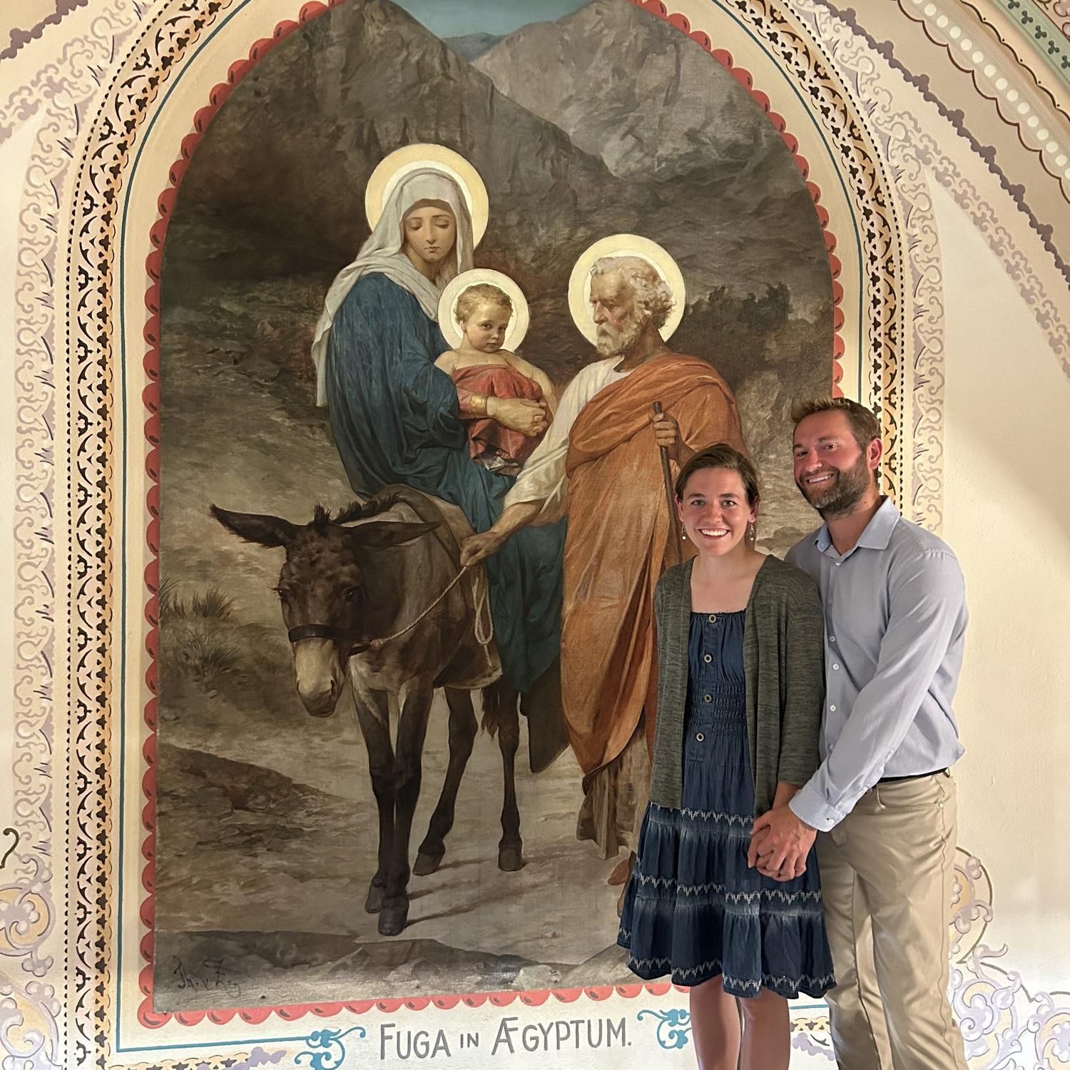Shortly after I told Mary I loved her in Saint Benedict, Kansas - fittingly at Saint Mary's Church!