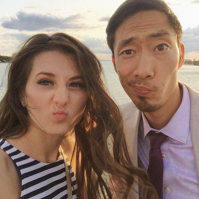 Partners in silliness.