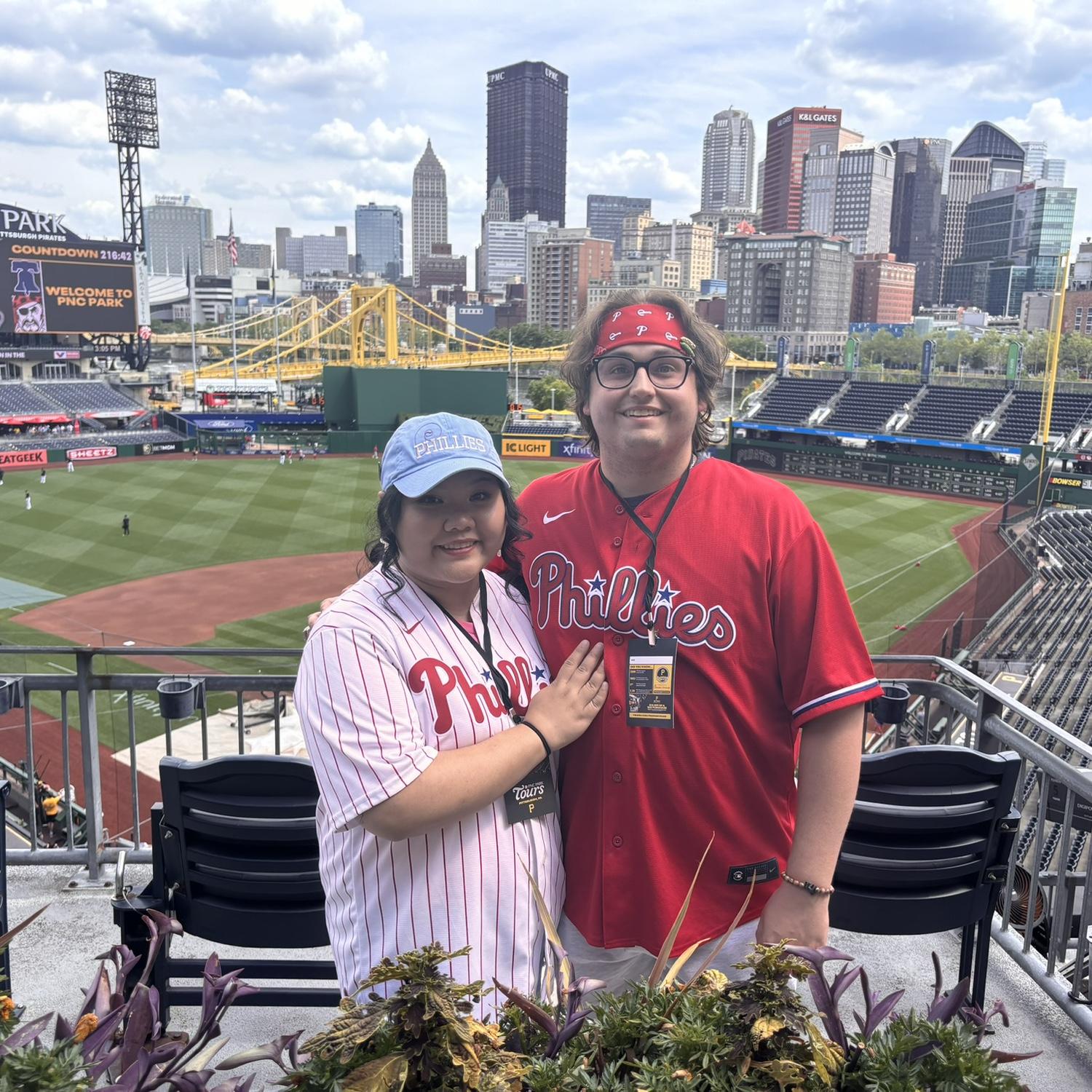Ballpark tour at PNC Park in Pittsburgh