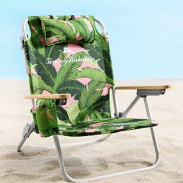 Tommy Bahama Swaying Fronds Deluxe Backpack Beach Chair