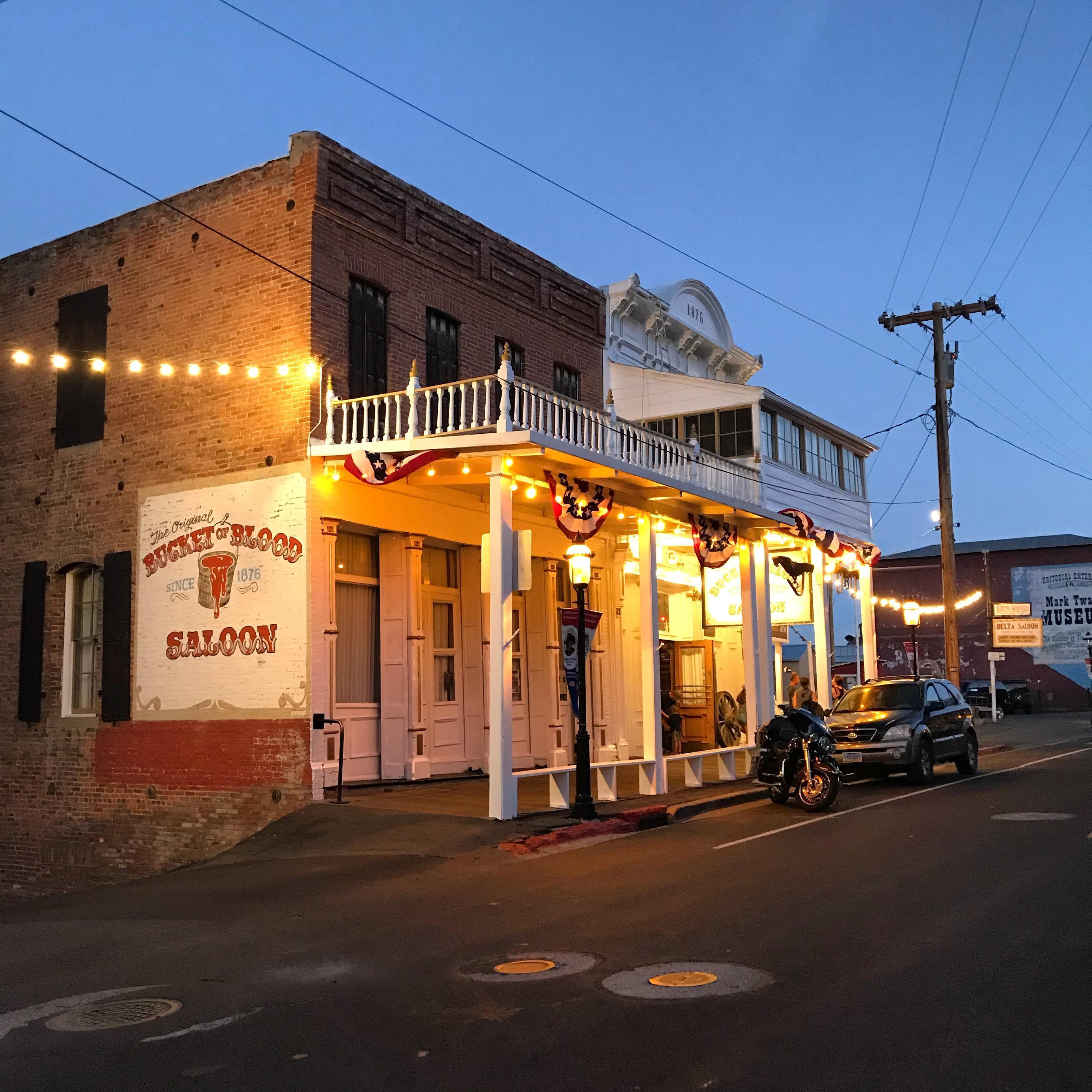 The Bucket of Blood Saloon- A great place for drinks and to listen to some live music.