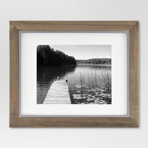 Single Picture Frame 11X14 Brown - Threshold™