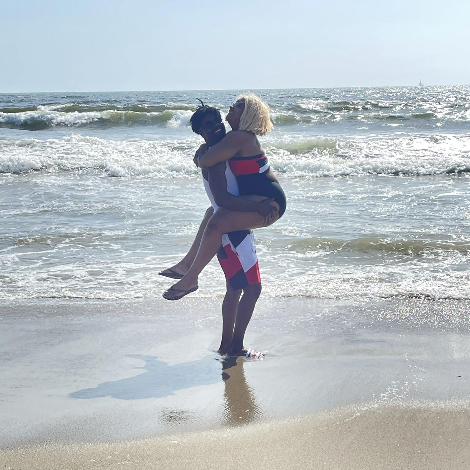 Doing what we love to do🫶🏽💙