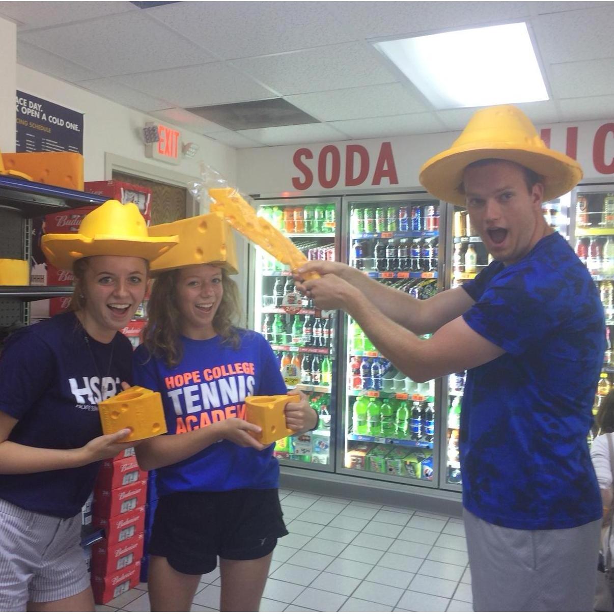 Driving up to Wisconsin got a little cheesy.