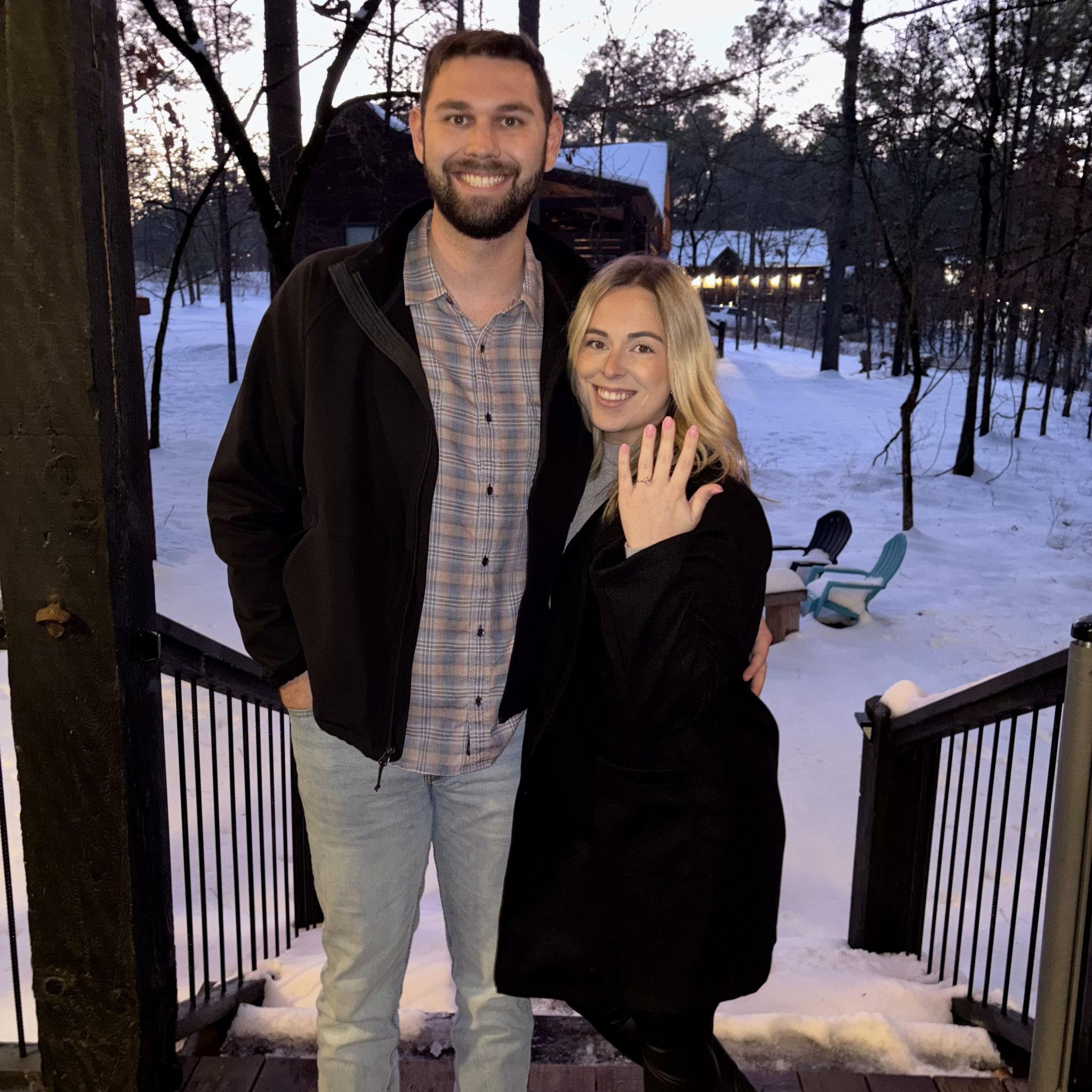 The night he proposed :)