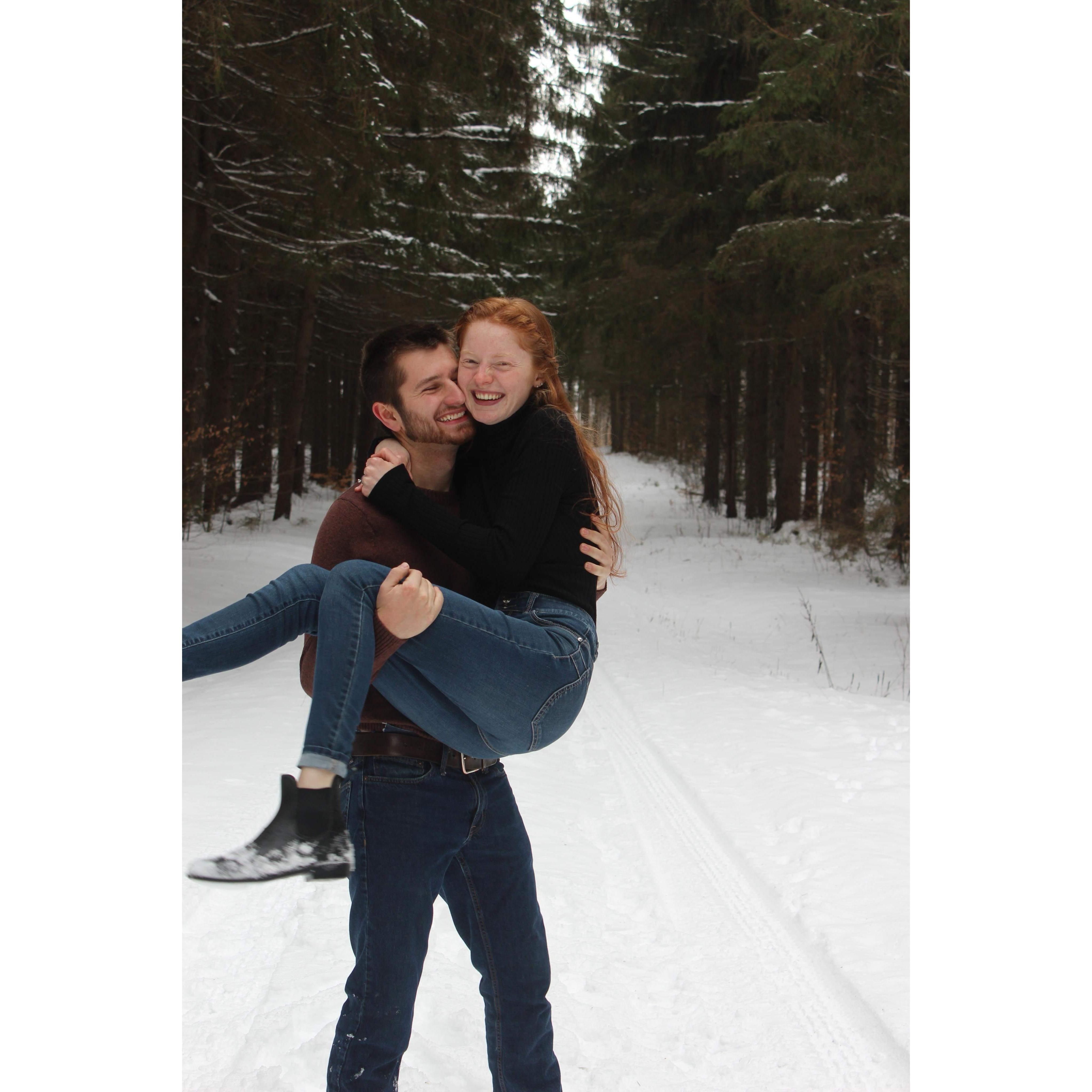 So incredibly excited to marry this sweet man (est. 2021)