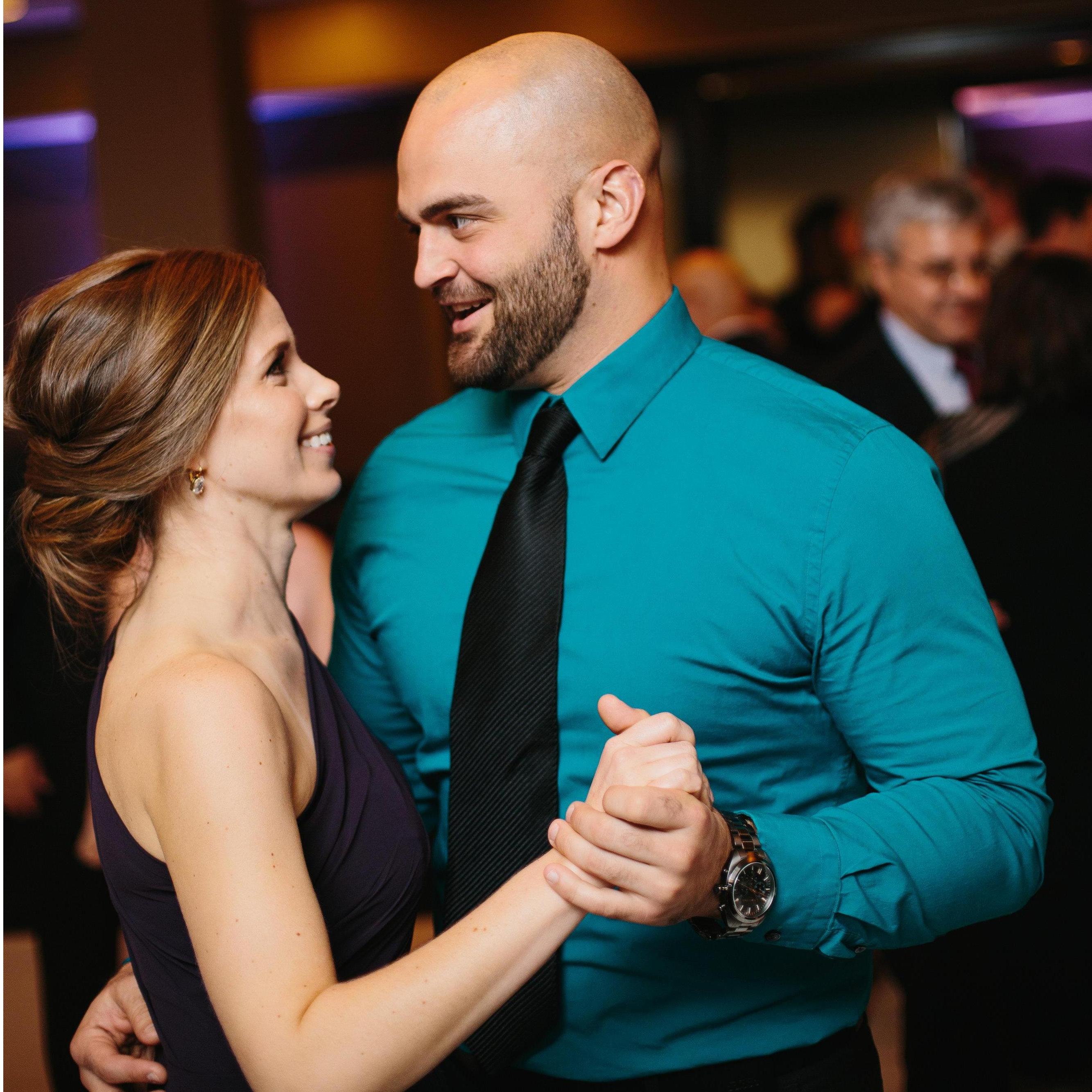 We have been to so many weddings together we developed a strategy for enjoying both the bride's and groom's cakes. We take one piece of each cake between the two of us and share the cakes.