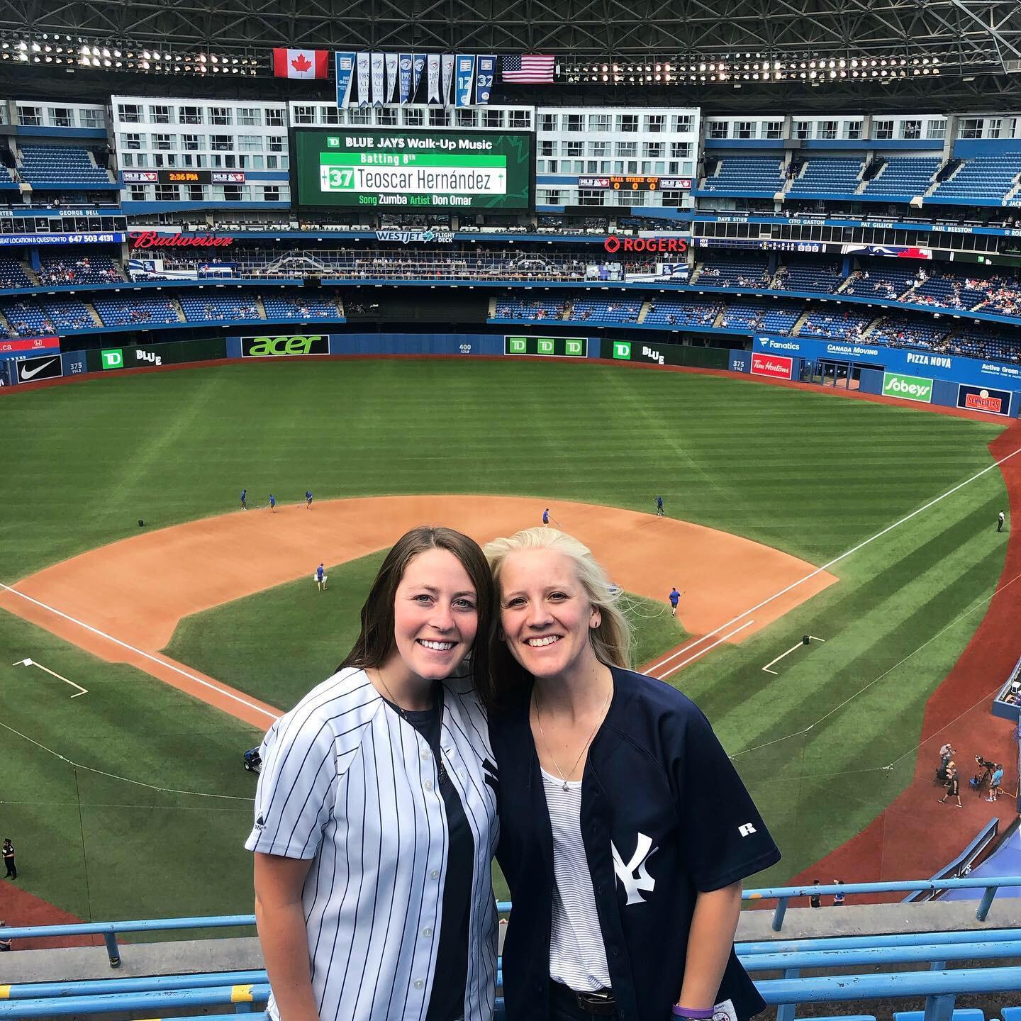 We share a love for weekend getaways and the Yankees.