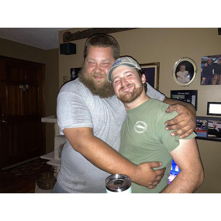 Billy and Cody still love each other after their cross-country motorcycle trip (July 2021)