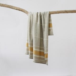 Diablo Striped Wool Throw