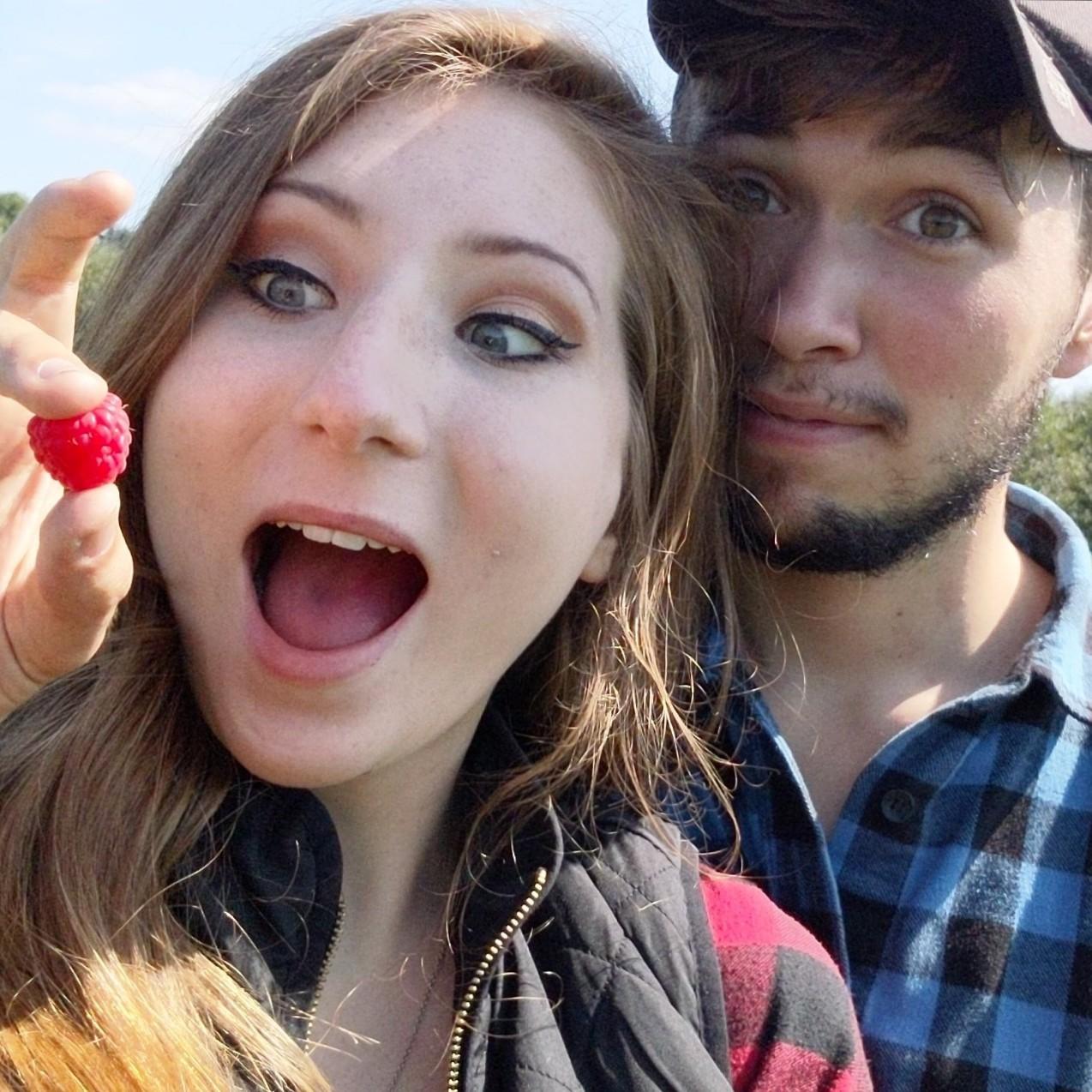 Raspberry Picking!!