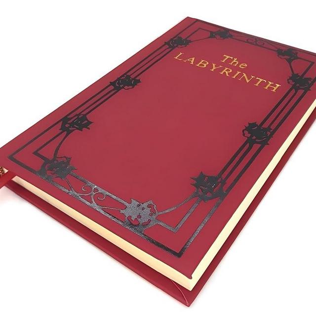 Costumebase The Labyrinth Sarah's Red Book Full Novel Replica Movie Prop Book 1 Set 1 Item 1 Piece PVC Free 228 Pages 7+ Female Vintage