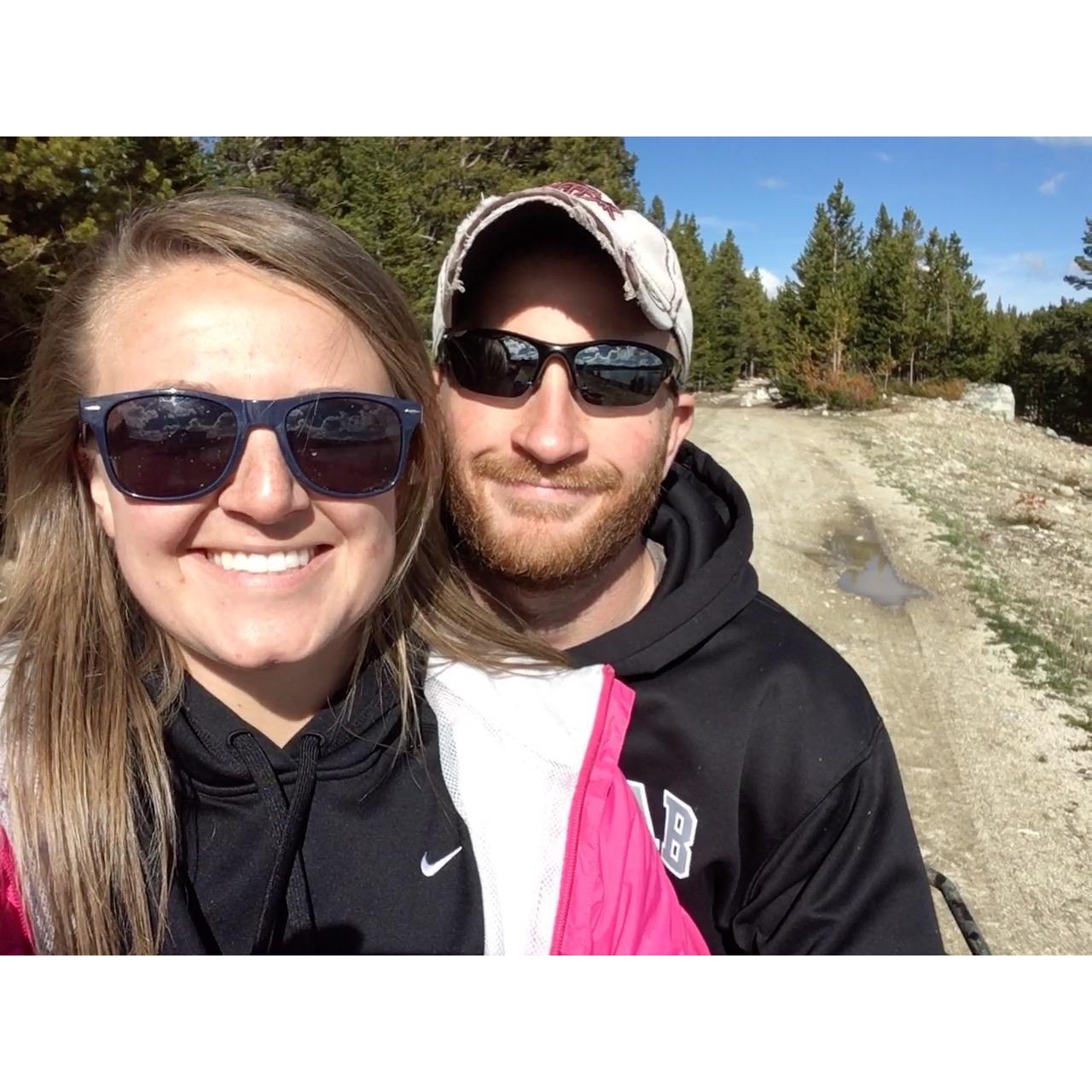 A trip up Red Grade to scout camping sites.