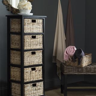 Vedette 5 Wicker Basket Storage Tower