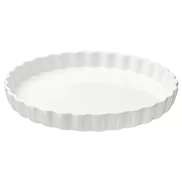 VARDAGENPie plate, off-white13 "