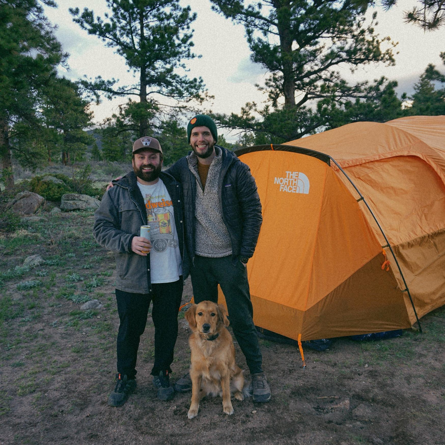 Camping with our sweet little Olive