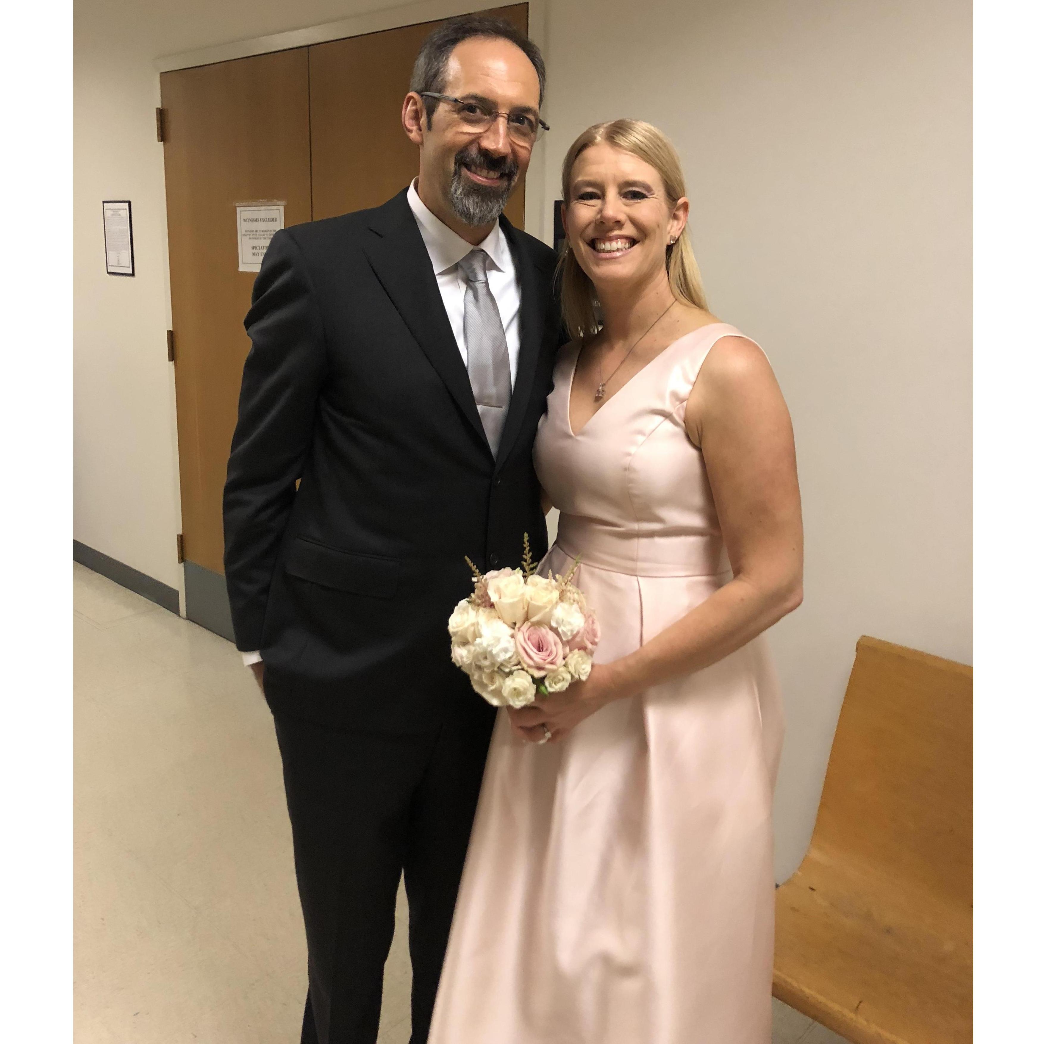 Wedding Day at the Courthouse  - 5/9/18