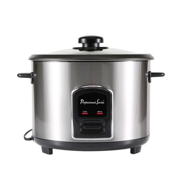 12-Cup Rice Cooker with Glass Lid