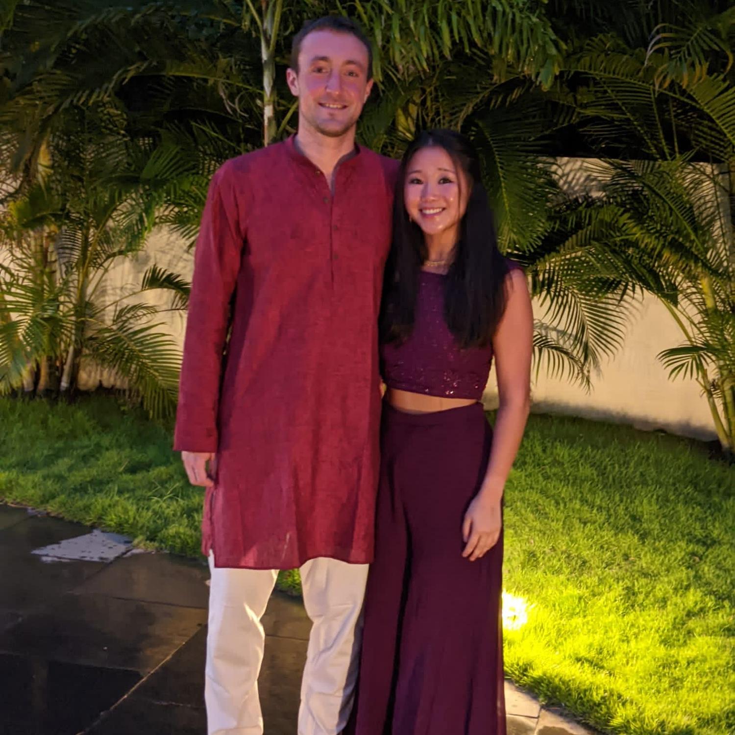 In India we celebrated Jesse and Olivia's wedding!