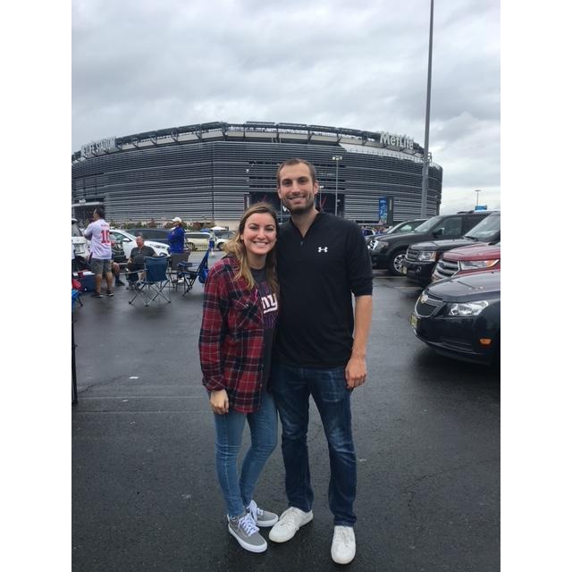 Our first football game together!