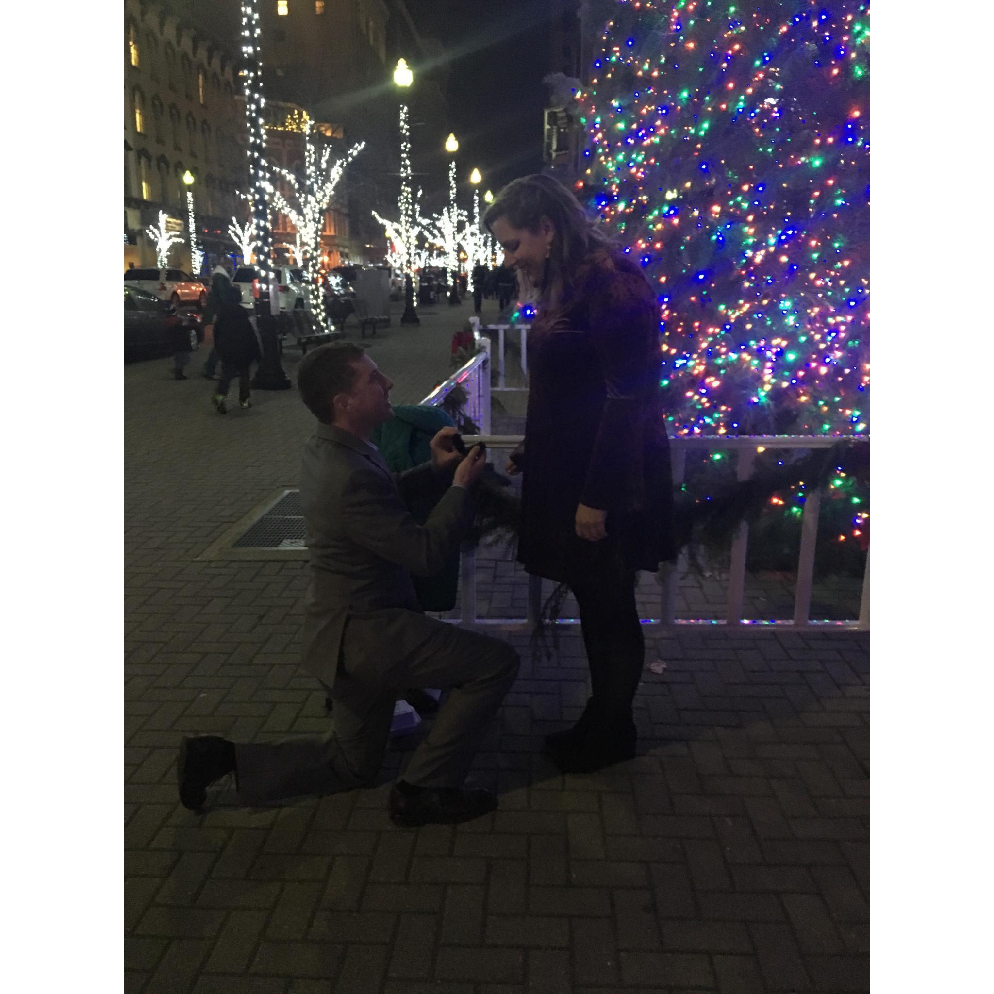 The proposal!