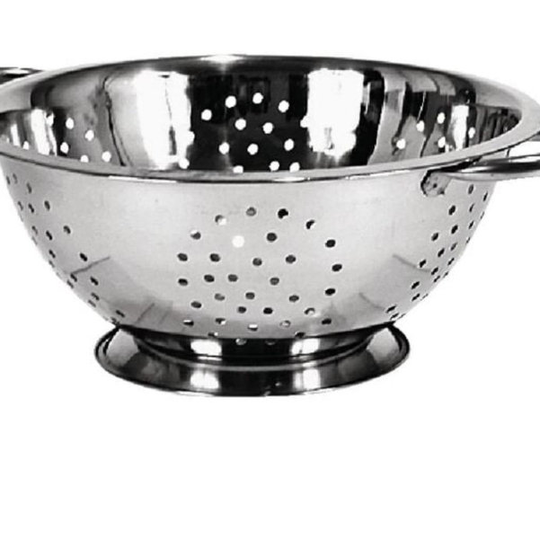McSunley Silver Stainless Steel Colander 5 qt