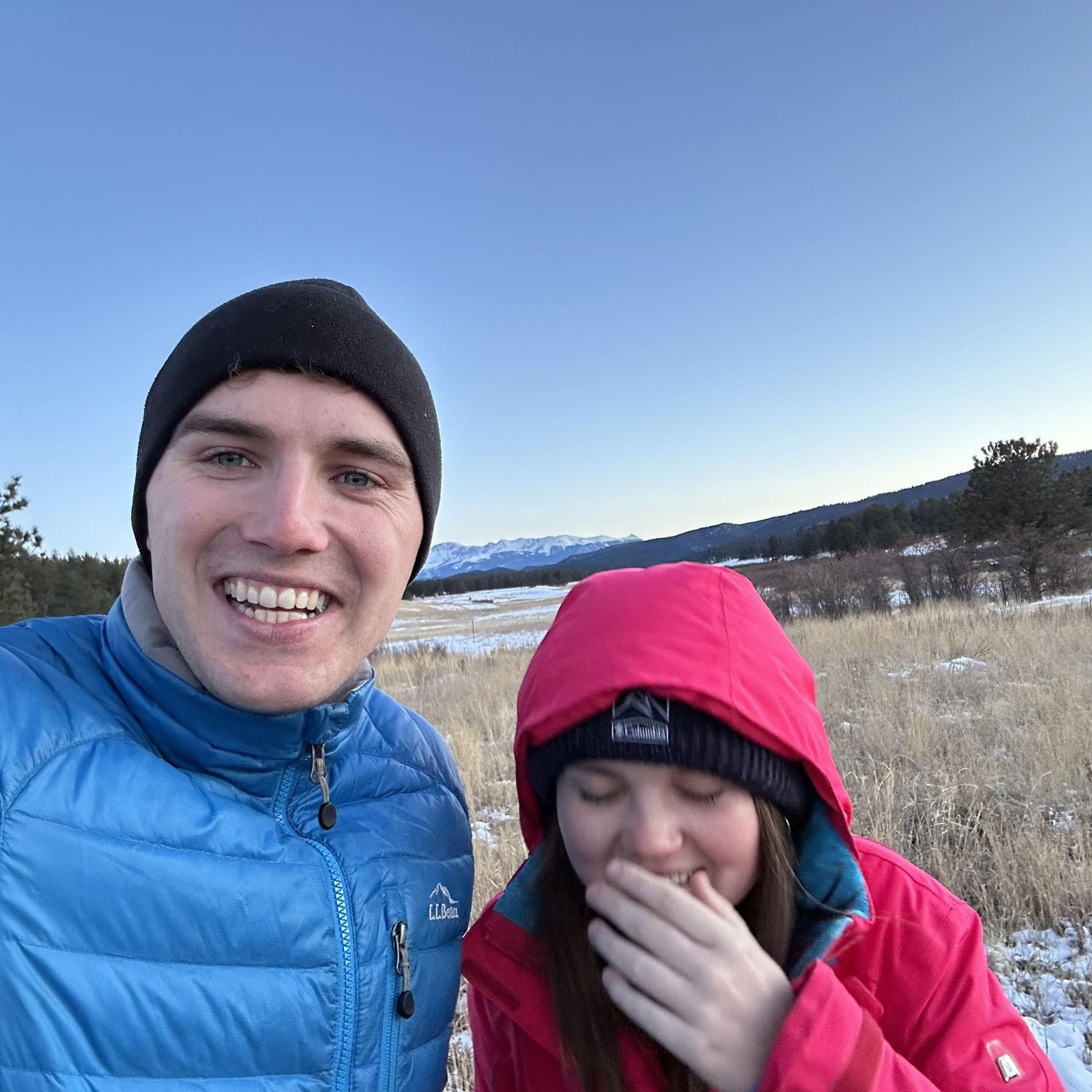 Tough hikes in the snow
