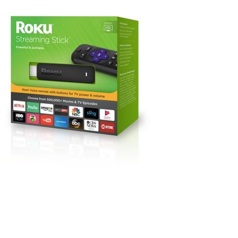 Roku Streaming Stick - Black (3800R)