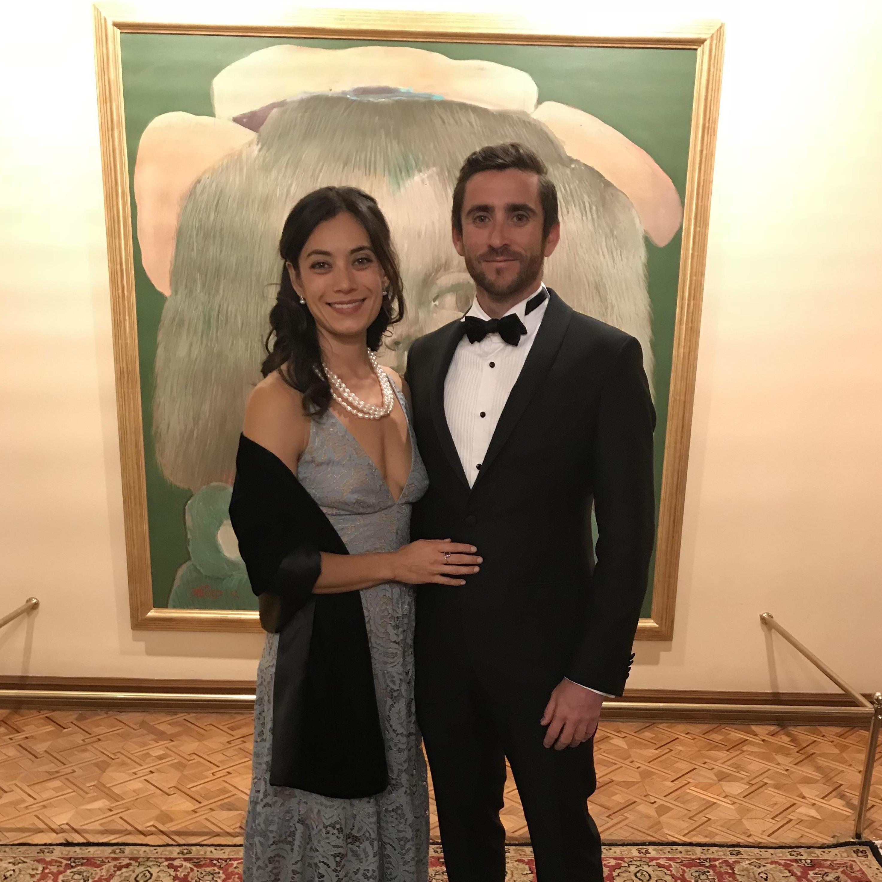 In Bogota at Fran and Eddie's wedding