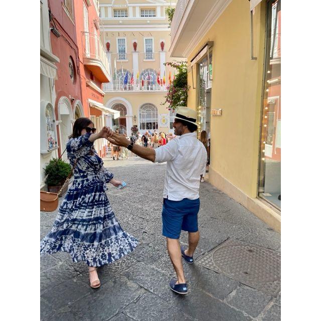 Dancing in Capri