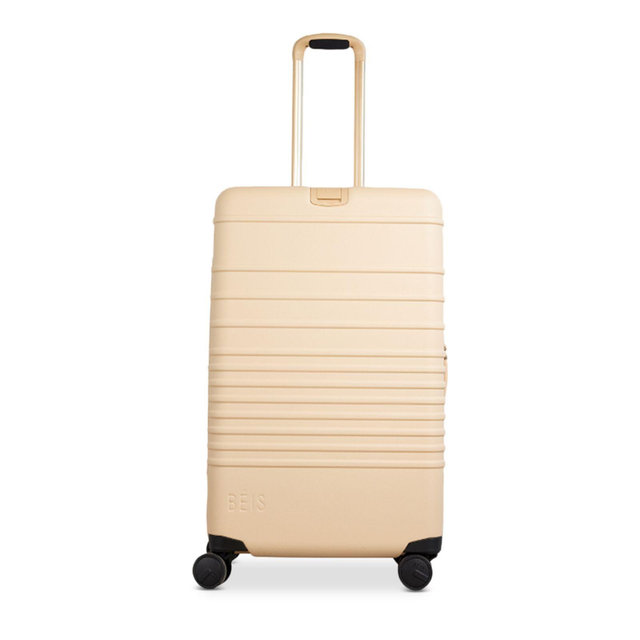 BÉIS Medium Check-in Roller in Beige