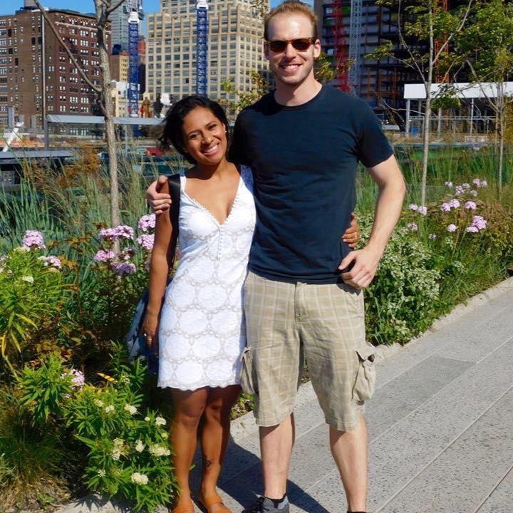 One of our first photos together as a couple! Aw, how time flies...