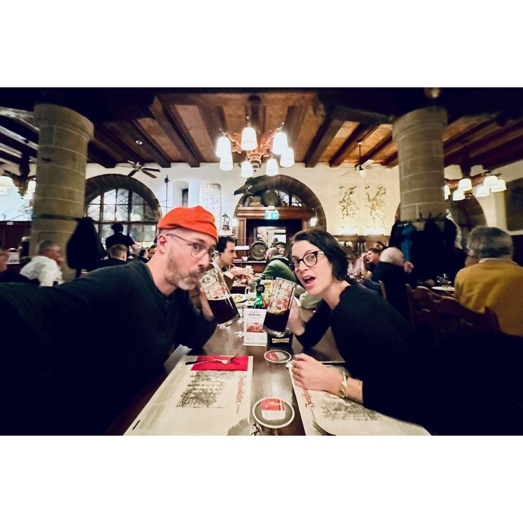our favorite beerhall and armory in Zurich.
