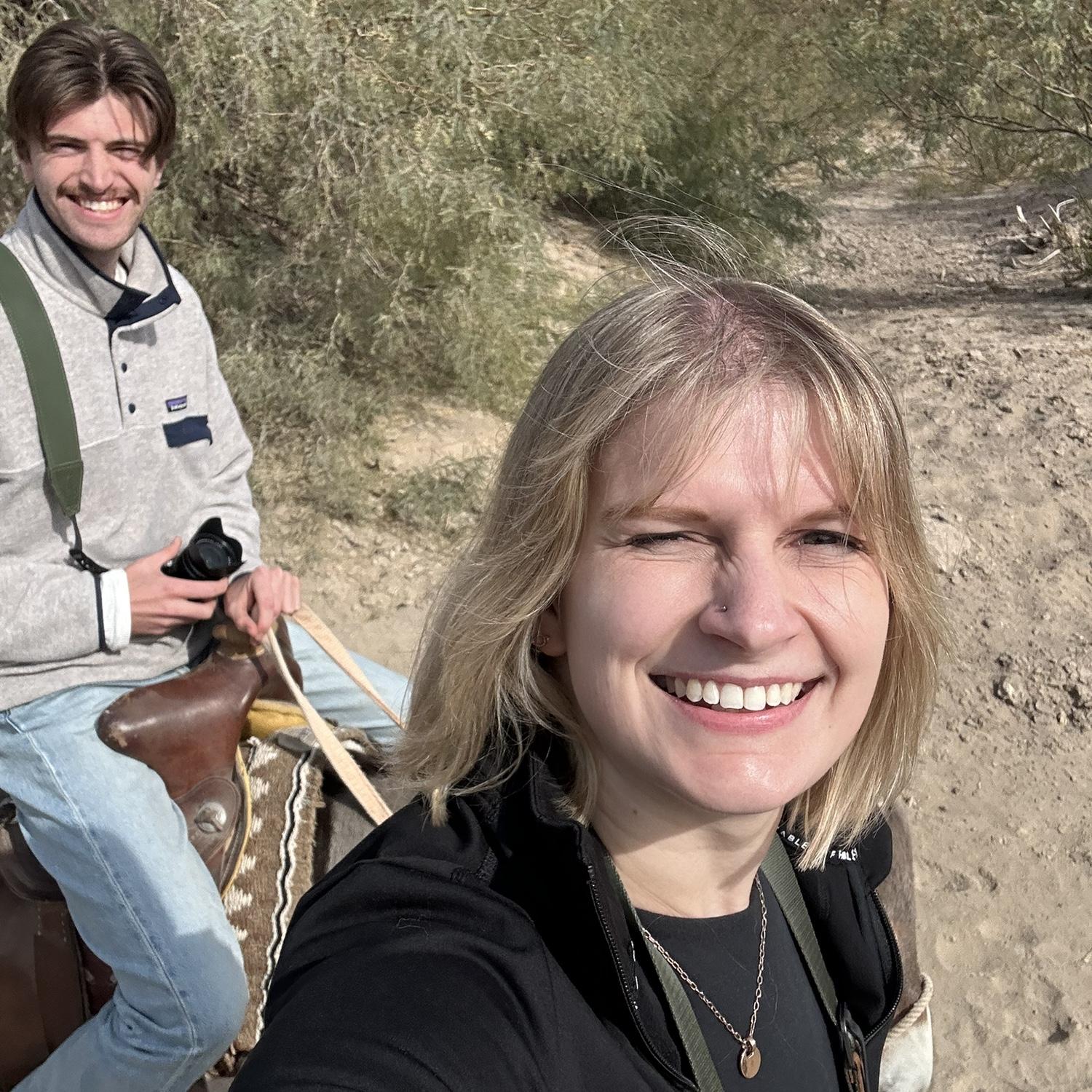 Riding donkeys into Mexico through Big Bend! December 2025.