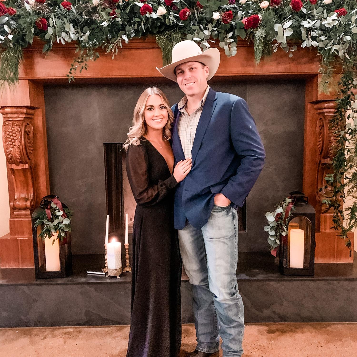 At their friend Sean and Savannah’s Wedding November 2022.