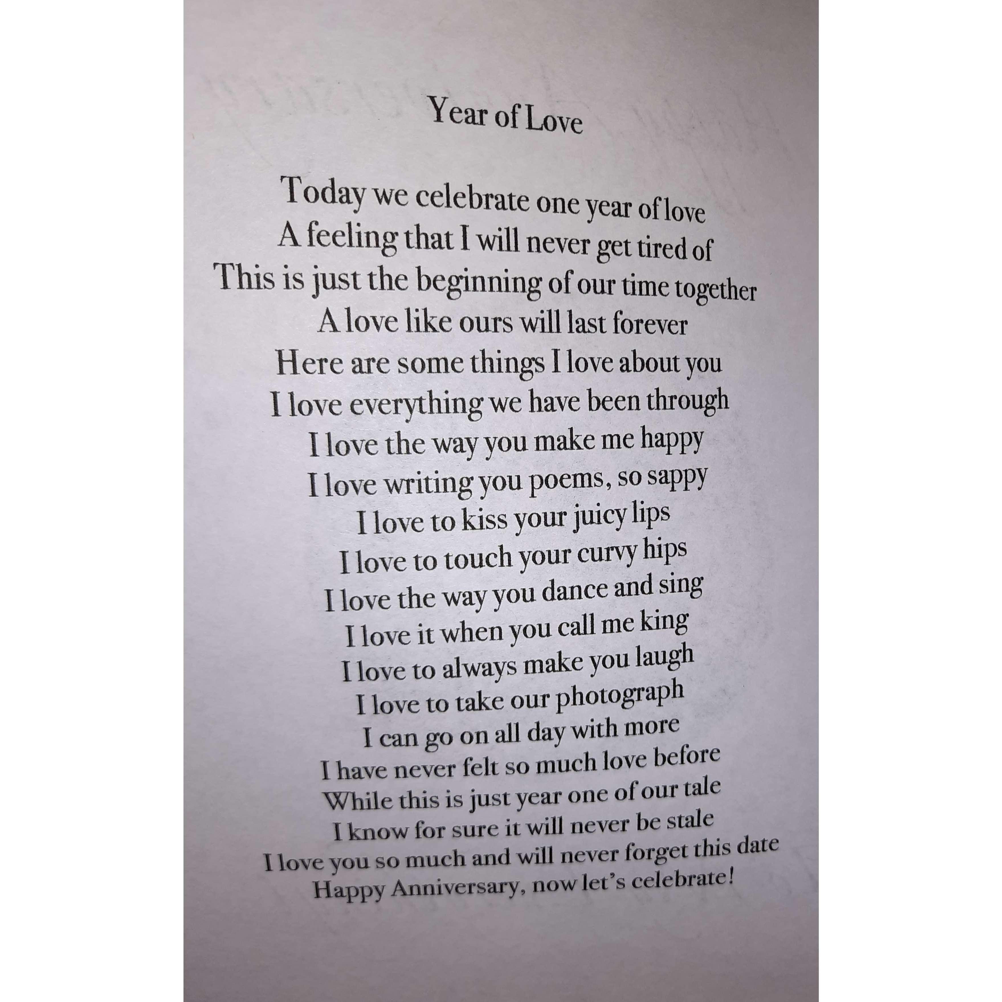 Anniversary Poem 2021