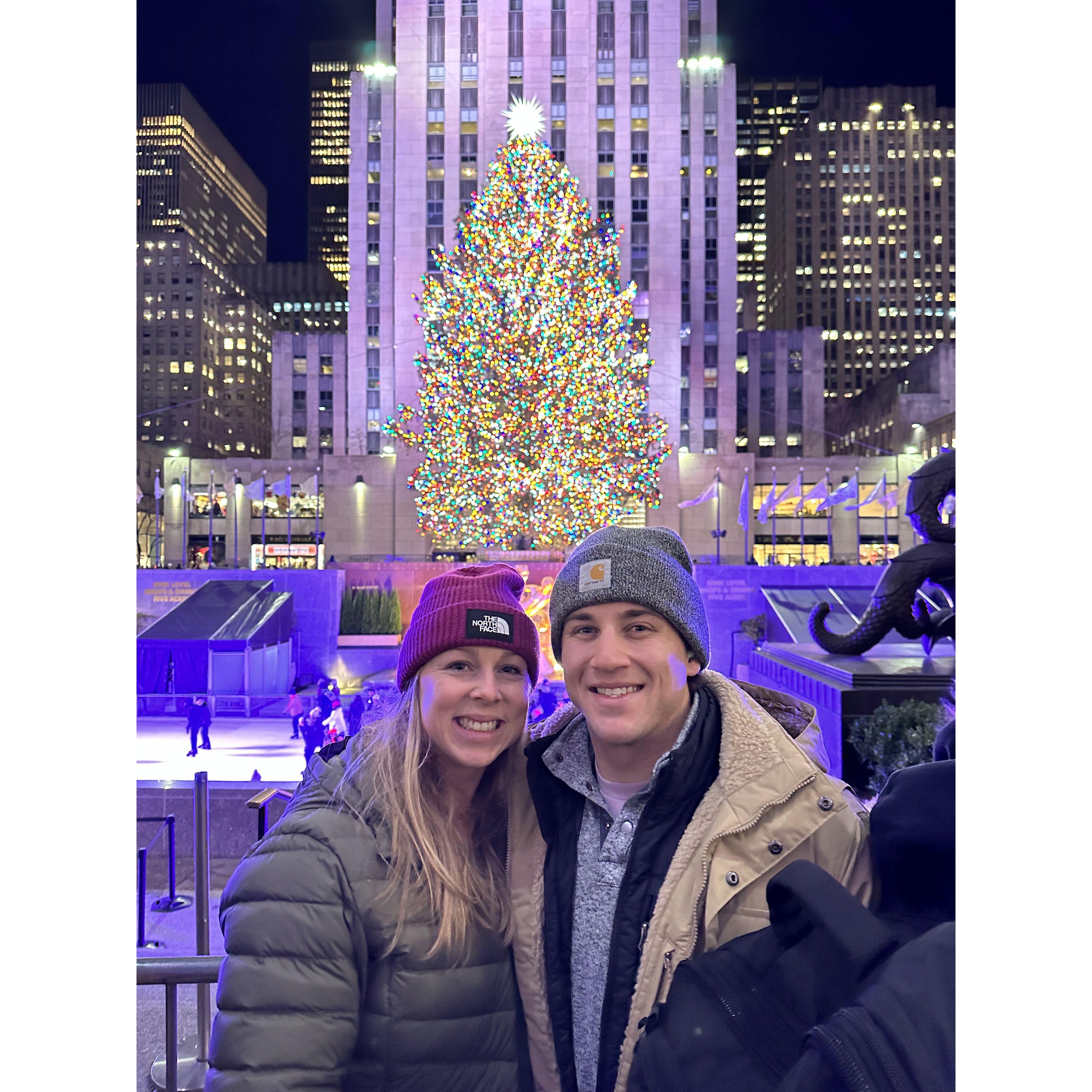 We always find ourselves wanting to go back to NYC at Christmas time.