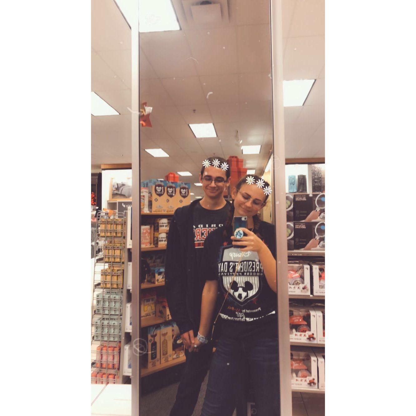 Our first Thanksgiving together.