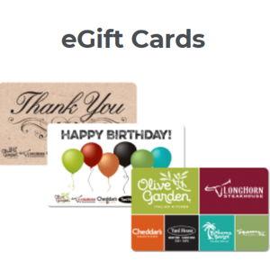 Darden Restaurants E-Gift Card