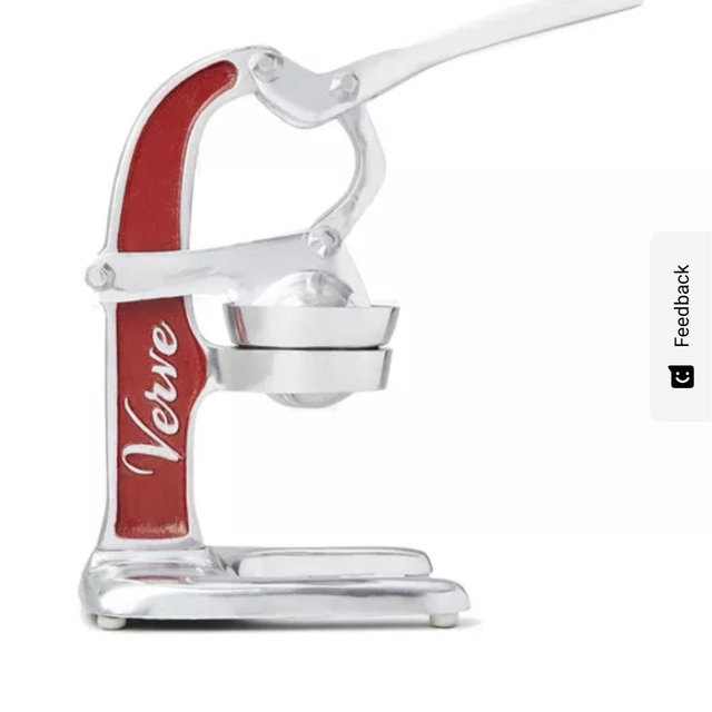 Verve Culture Artisan Citrus Juicer - Red