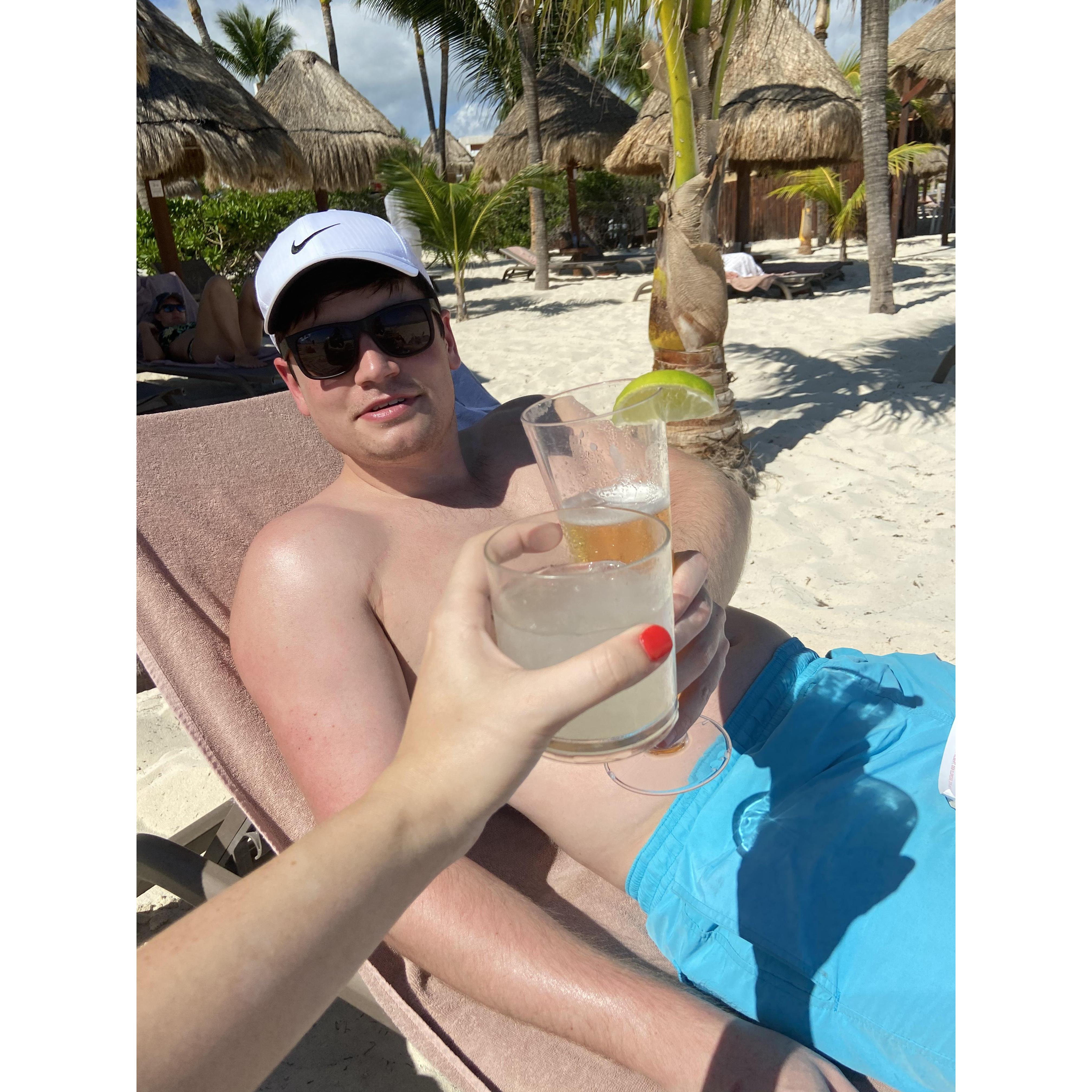 Long weekend getaway to Mexico in January 2021 before we became puppy parents!