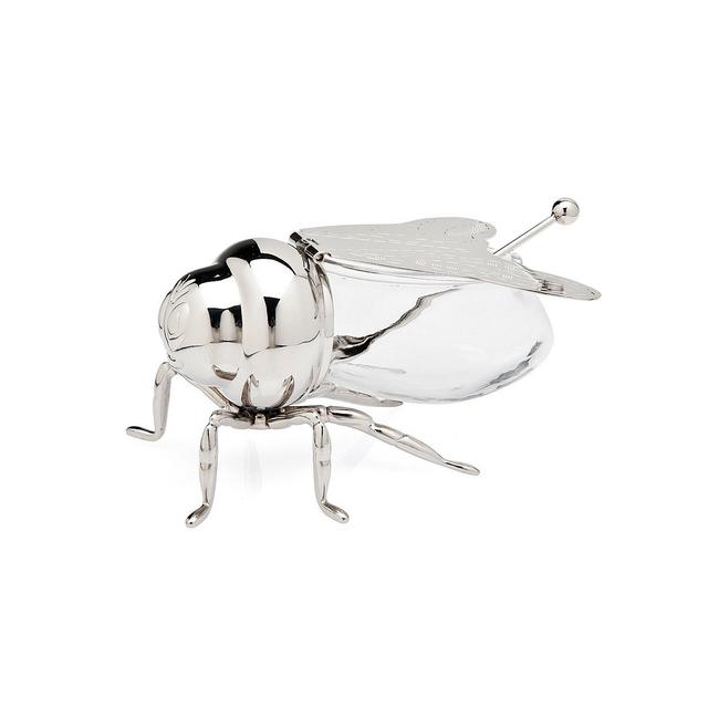 Godinger Bee Honey Jar with Spoon
