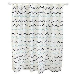 Wave Blue Shower Curtain - Pillowfort™