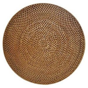 Brown Rattan Decorative Charger - Threshold™