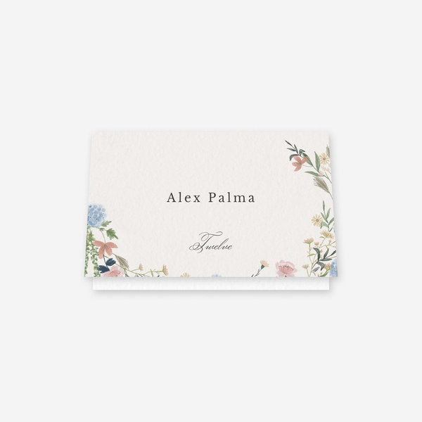 Zola Wedding Place Cards - Laurelwood