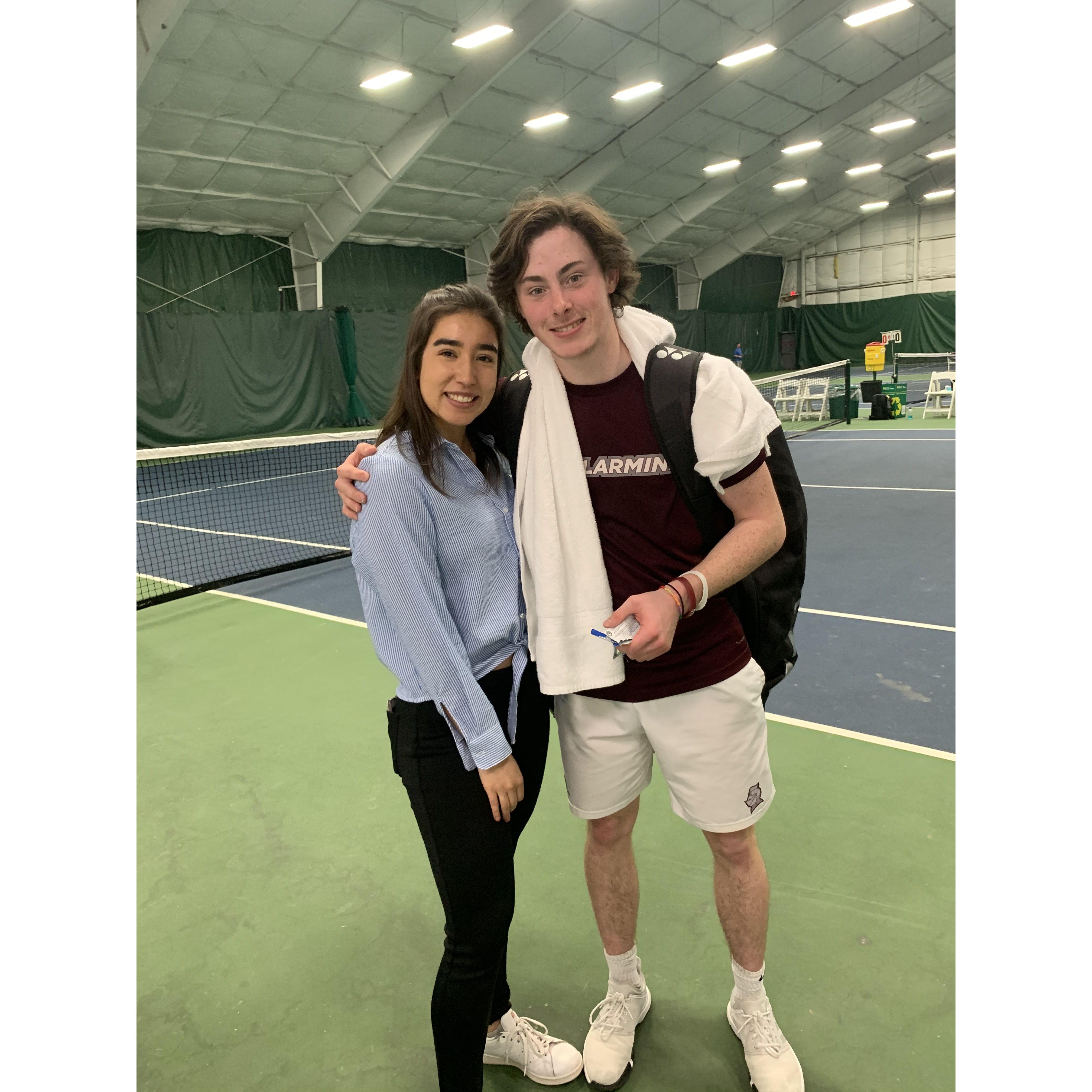 Our FIRST picture as a couple